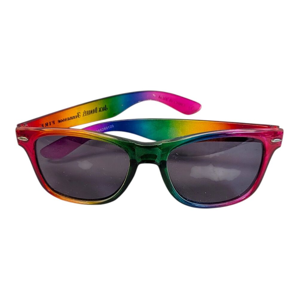 Jack Daniels Fire, Fabulous Gay Pride Rainbow Sunglasses Unisex